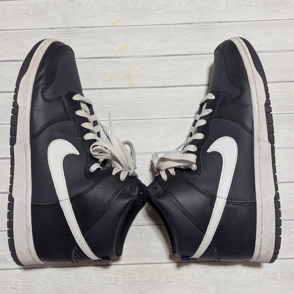 Nike Dunk High Retro Black Anthracite Mens 10-Used in Original Box